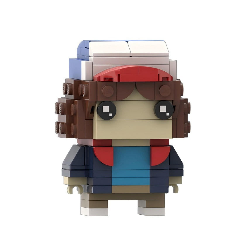 Retro Supernatural Mystery Horror BrickHeadz Building Kit | LEGO-Compatible MOC - 4