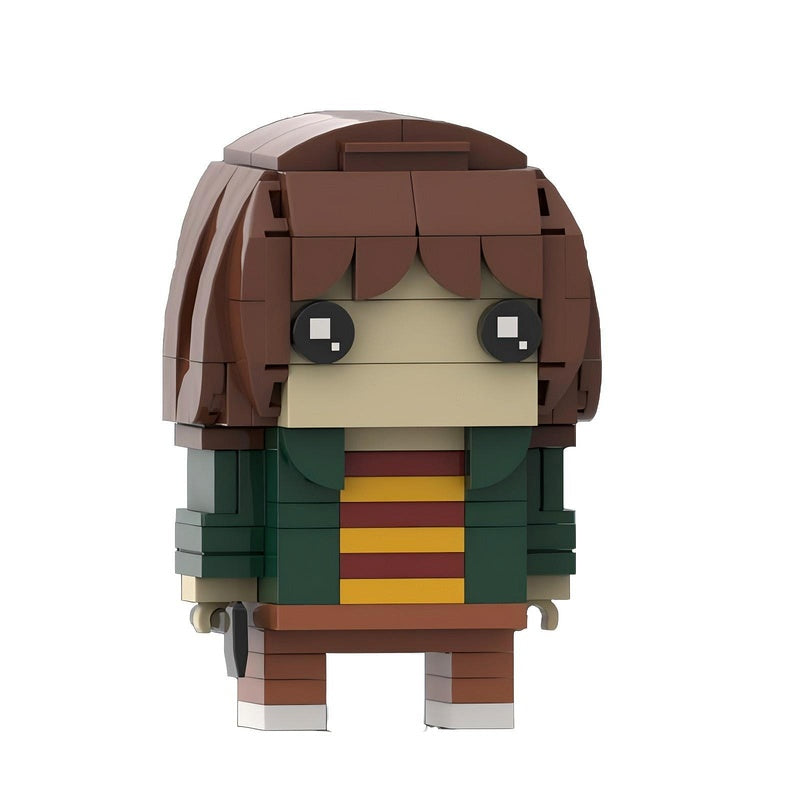 Retro Supernatural Mystery Horror BrickHeadz Building Kit | LEGO-Compatible MOC - 8