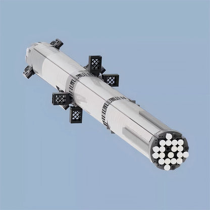 Reusable Starship Rocket MOC Building Kit | Super Heavy Space Model - 4