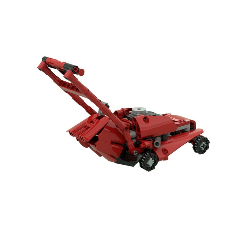 Rich Kid Lawn Mower MOC Vehicle Building Kit | Luxury Garden Machine - 3