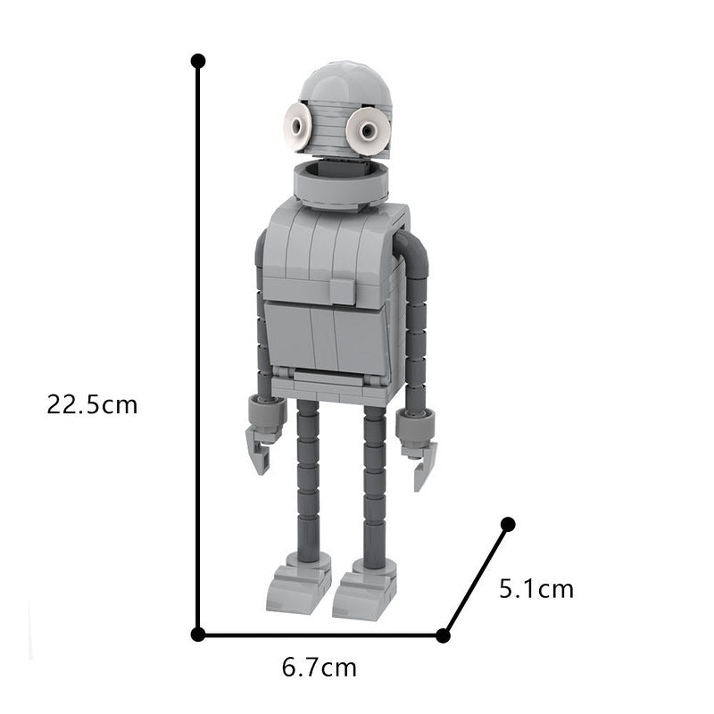 Robot Dreams MOC Building Kit | Futuristic Mechanical Robot Figure - 4