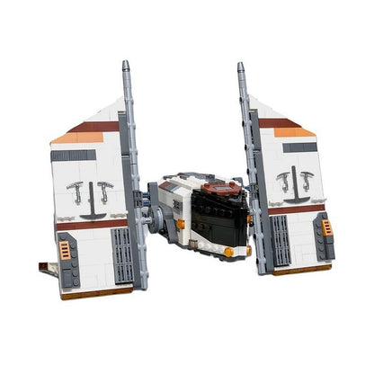 Rogue Space Starfighter MOC Building Kit | Futuristic Spaceship Model - 1