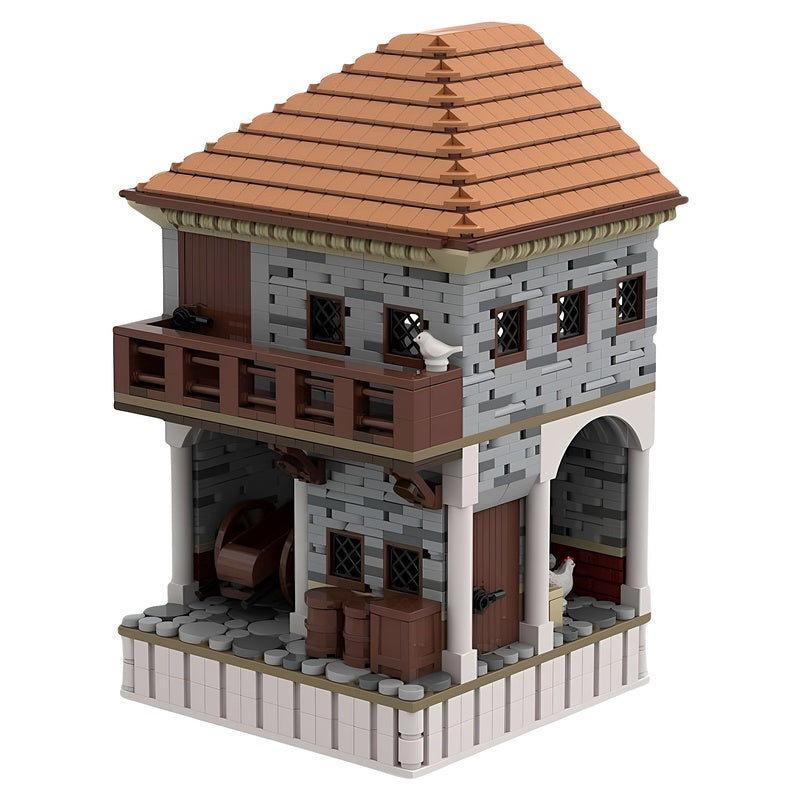 Roman Ancient Insula Apartment House MOC Building Kit - 2
