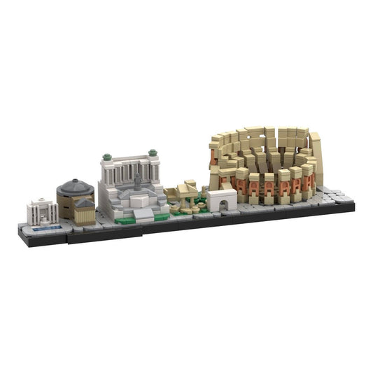 Rome Skyline MOC Building Kit | LEGO-Compatible MOC - 1