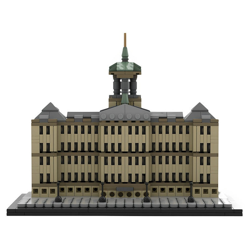 Royal Palace of Amsterdam Dutch Classicist MOC Building Kit - 2