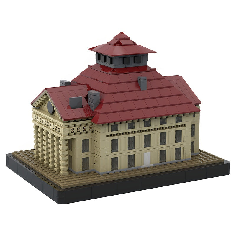 Royal Saltworks Arc-et-Senans Director's House MOC Building Kit - 2