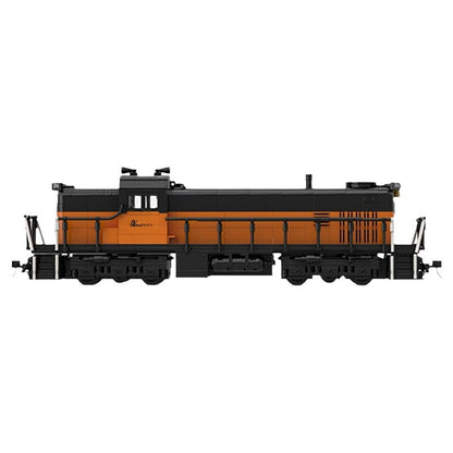 RSC-2 Classic Diesel Road Switcher Locomotive MOC Building Kit - 4