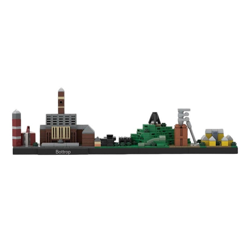 Ruhr Region Skyline Germany Architecture Building Kit | Compatible MOC - 1