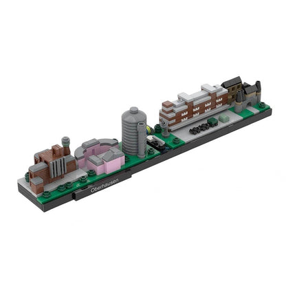 Ruhr Region Skyline Germany Architecture Building Kit | Compatible MOC - 2