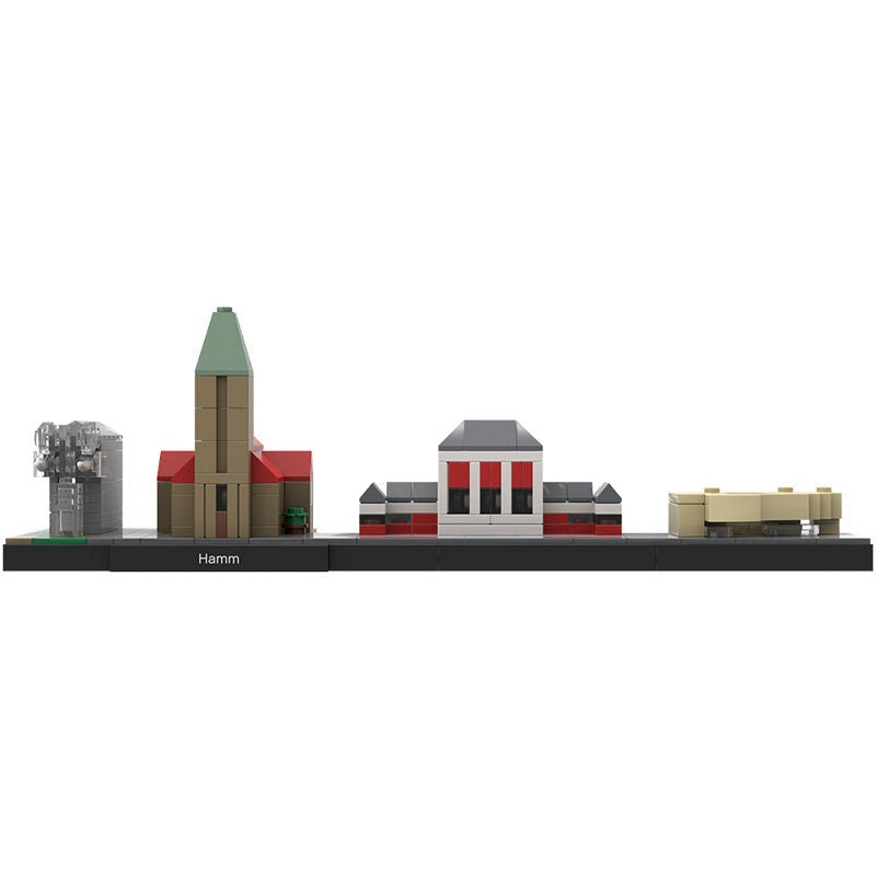 Ruhr Region Skyline Germany Architecture Building Kit | Compatible MOC - 1