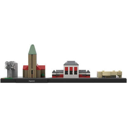 Ruhr Region Skyline Germany Architecture Building Kit | Compatible MOC - 1