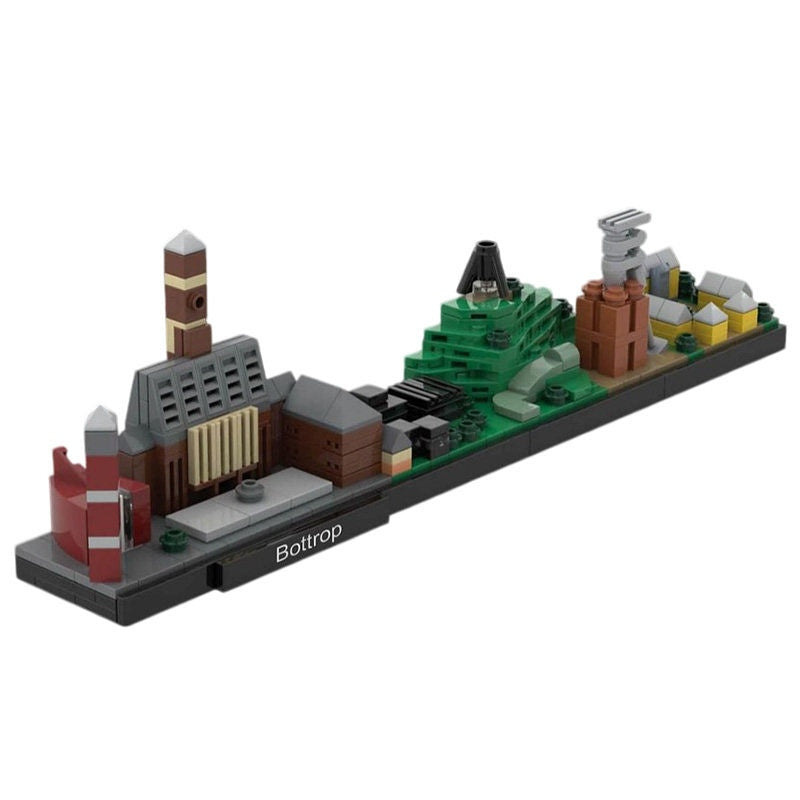 Ruhr Region Skyline Germany Architecture Building Kit | LEGO-Compatible MOC - 1