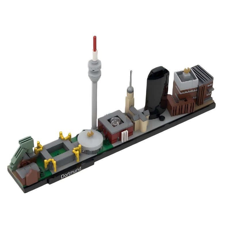 Ruhr Region Skyline Germany Architecture Building Kit | LEGO-Compatible MOC - 2
