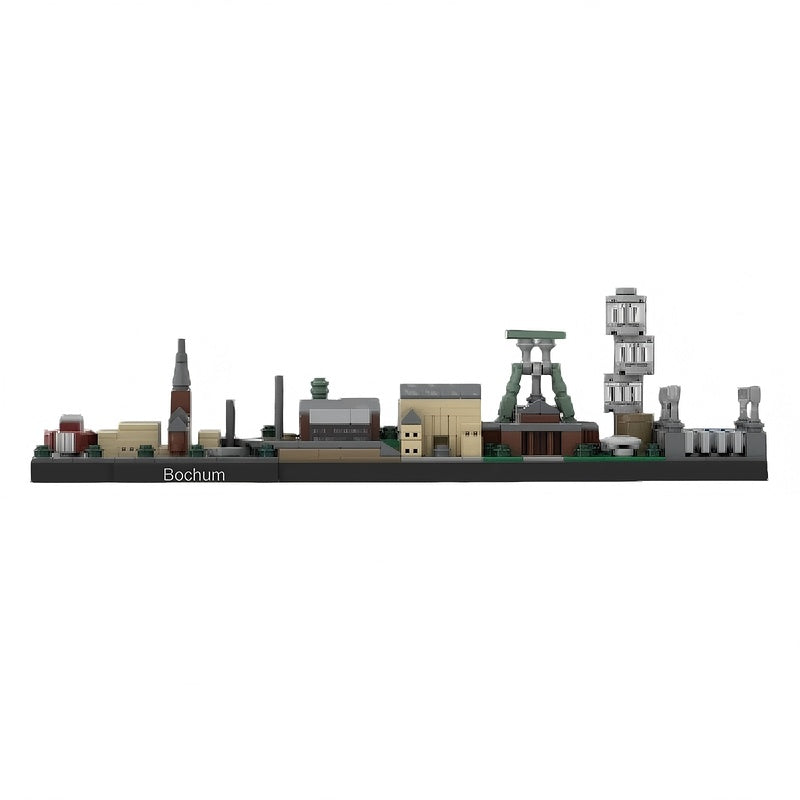 Ruhr Region Skyline Germany Architecture Building Kit | LEGO-Compatible MOC - 2