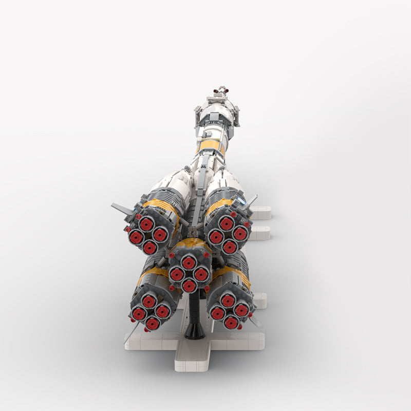 Russian Soyuz-FG Rocket Building Kit | LEGO-Compatible MOC - 3
