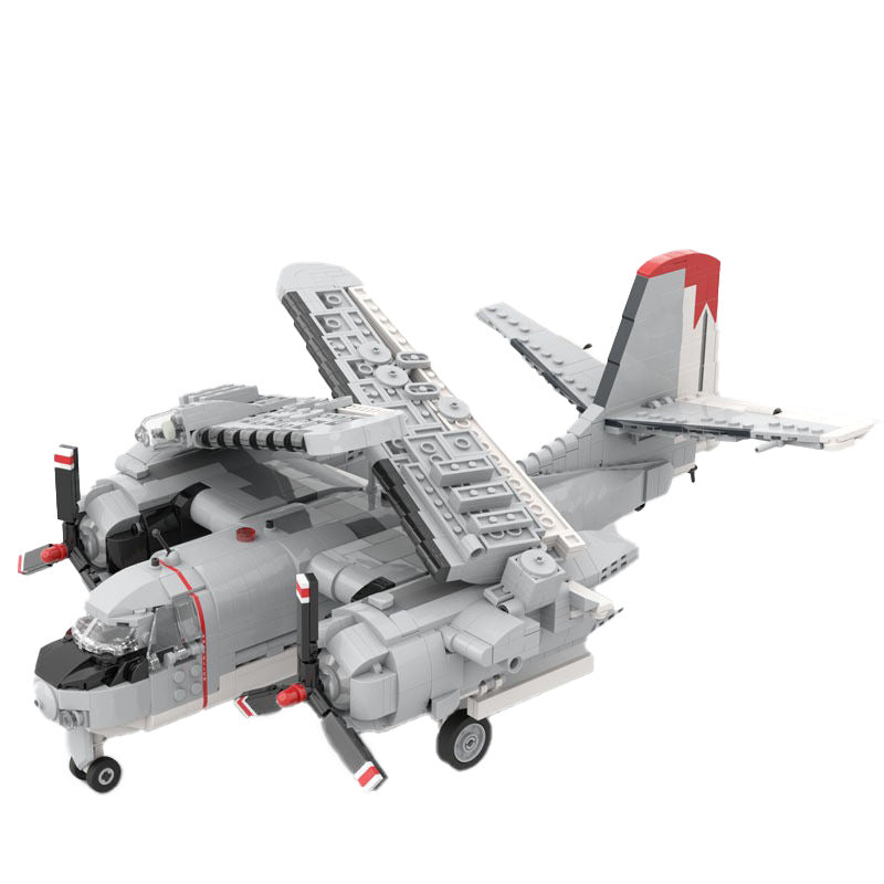 S-2 Tracker Aircraft Building Kit | 1:35 Scale | LEGO-Compatible MOC - 2
