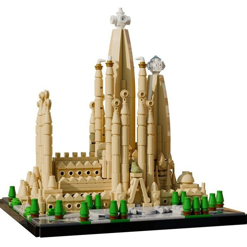 Sagrada Família MOC Building Kit | 1:1000 Barcelona Basilica Model - 5