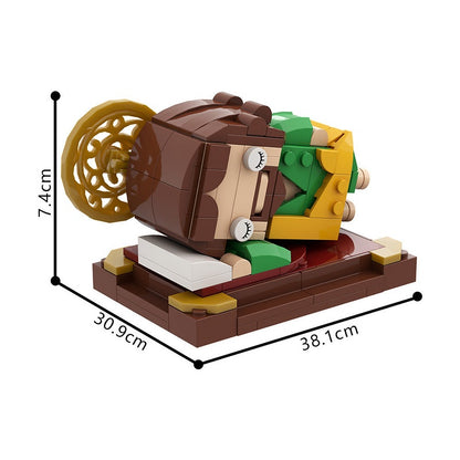 Saint Joseph MOC Cube Character Building Kit | Religious Figure Model - 5