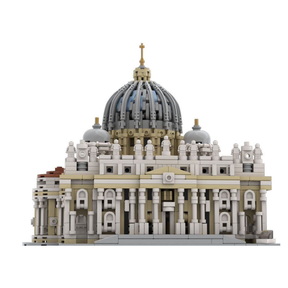 saint peter's basilica building set | 1:800 | moc-205664 - 5