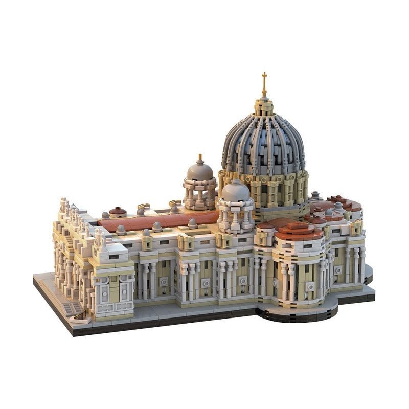 Saint Peter's Basilica MOC Building Kit | Historic Architecture Model - 1
