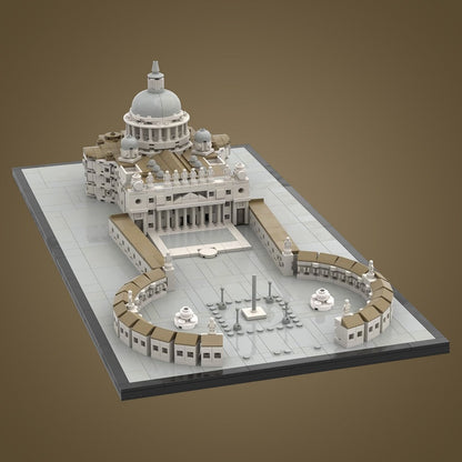 Saint Peter's Basilica MOC Building Kit | Historic Architecture Model - 6