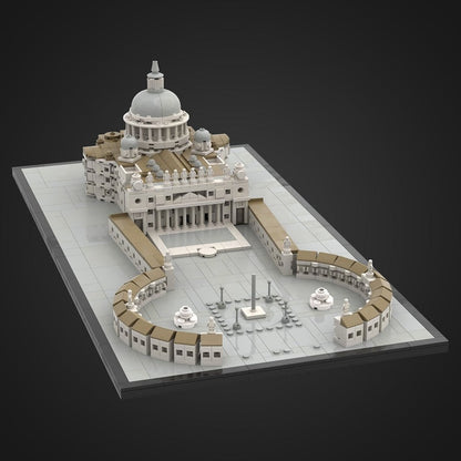 Saint Peter's Basilica MOC Building Kit | Historic Architecture Model - 7
