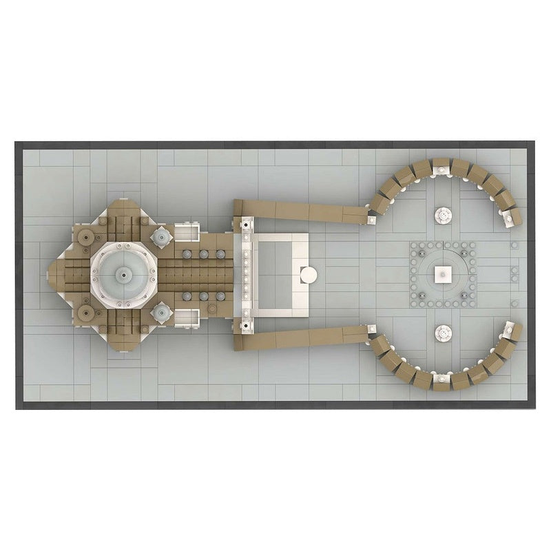 Saint Peter's Basilica MOC Building Kit | Historic Architecture Model - 8