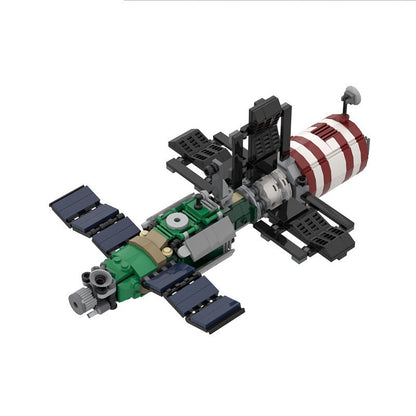Salyut 7 Orbital Space Station MOC Building Kit | 1:110 Scale Model - 1