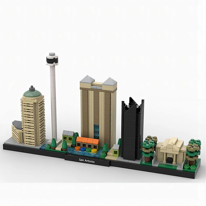 San Antonio Skyline Building Kit | - 2