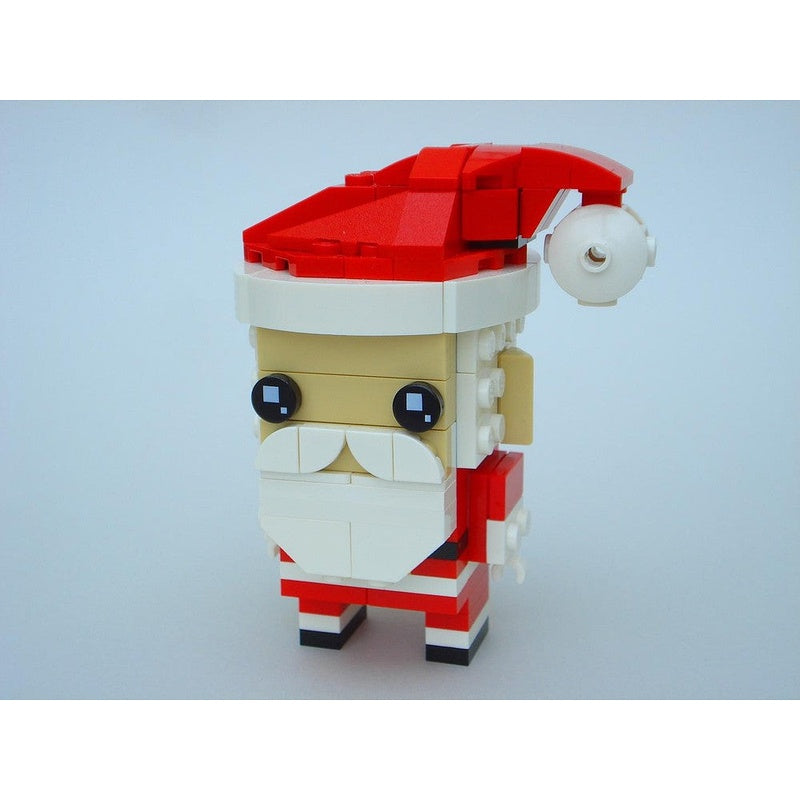 Santa Cube Character MOC Building Kit | Christmas Display Figure - 3