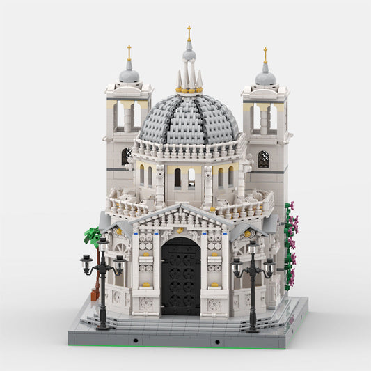 Santa Maria Della Salute Building Kit | LEGO-Compatible MOC - 1