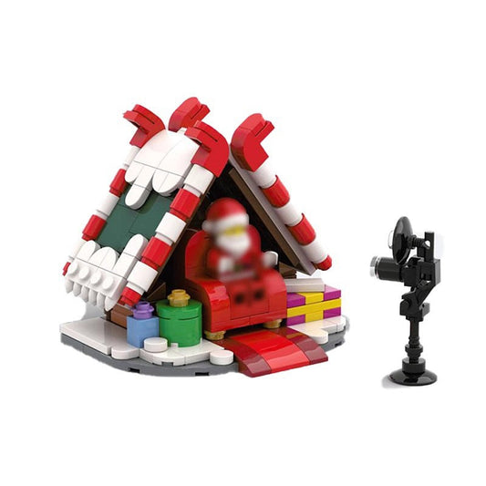 Santa's Photo Booth MOC Christmas Building Kit - 1