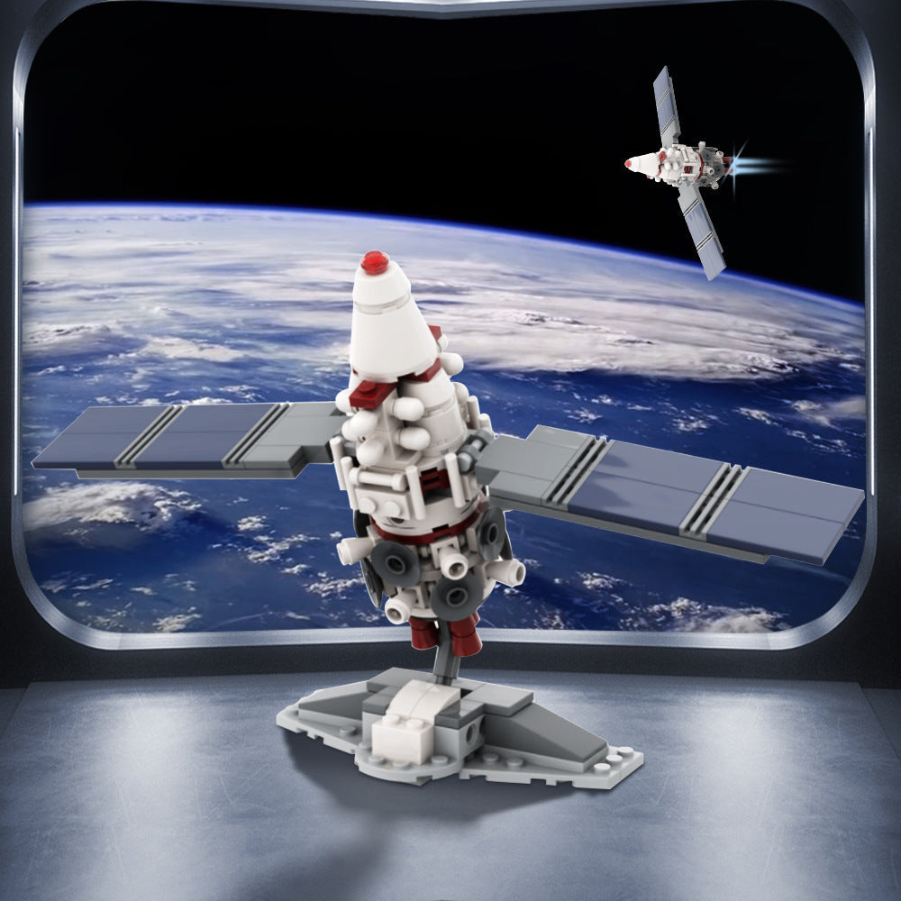 Satellite BOT-23001 Building Kit | LEGO-Compatible MOC - 2