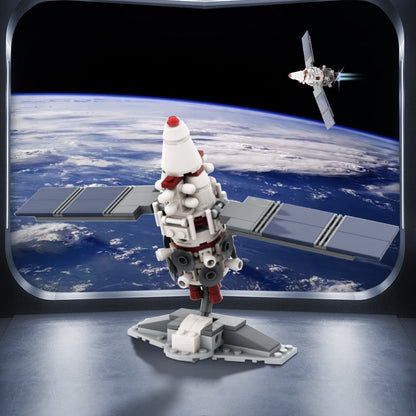 Satellite BOT-23001 Building Kit | LEGO-Compatible MOC - 2