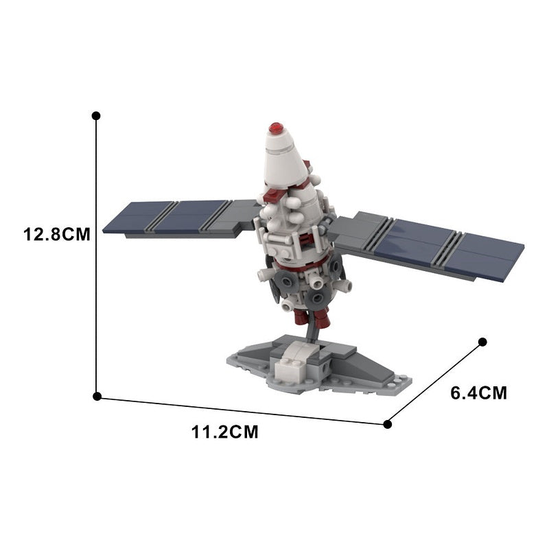 Satellite BOT-23001 MOC Building Kit | Space Exploration Satellite Model - 5