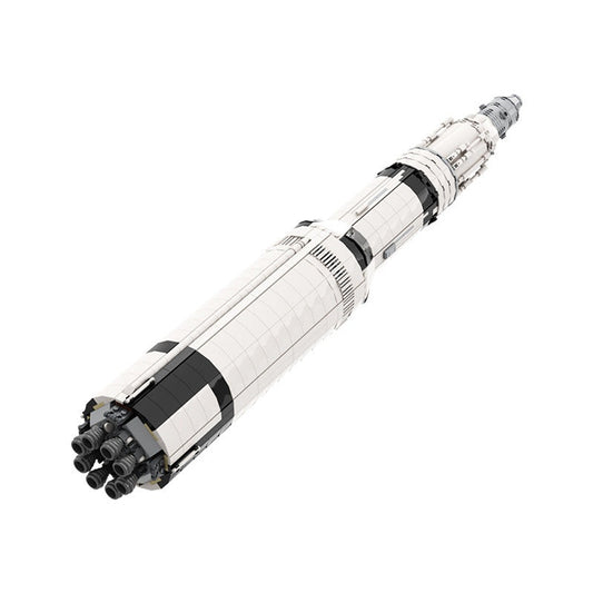 Saturn C-8 Rocket MOC Building Kit | Historic Space Launch Model - 1