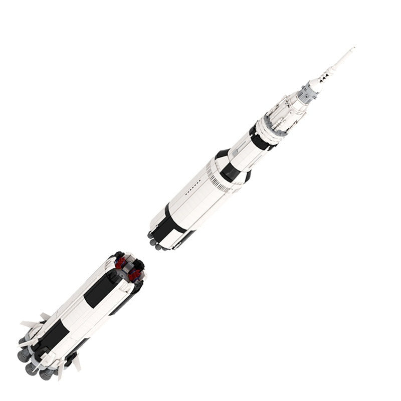 Saturn C-8 Rocket MOC Building Kit | Historic Space Launch Model - 3