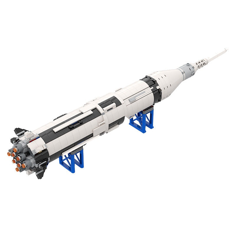 Saturn IB Rocket MOC Building Kit | Historic Space Launch Model - 1