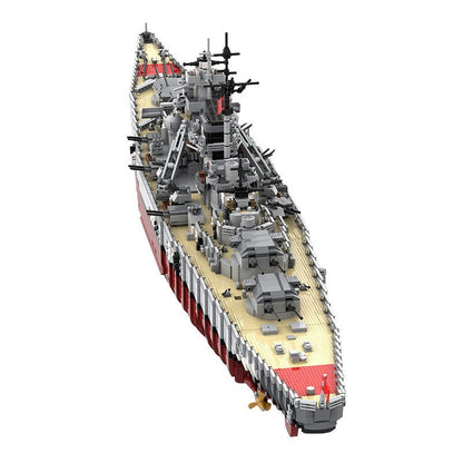 Schlachtschiff Bismarck MOC Building Kit | Historic Battleship Model - 3