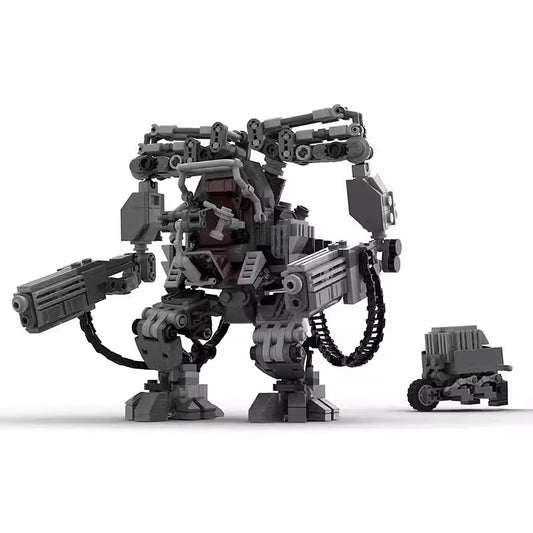 Sci-Fi APU Armored Personnel Unit Mecha Building Kit | LEGO-Compatible MOC - 1