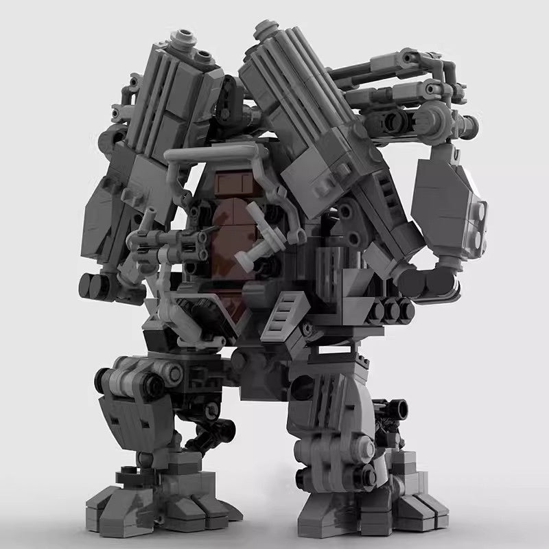 Sci-Fi APU Armored Personnel Unit Mecha Building Kit | LEGO-Compatible MOC - 2