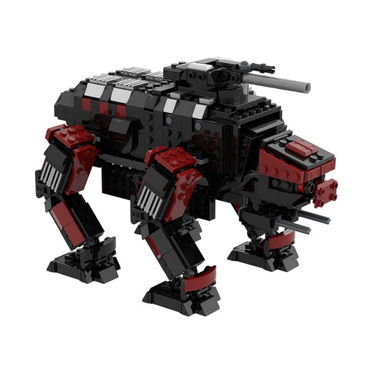 Sci-Fi Automaton Factory Strider Building Kit | LEGO-Compatible MOC - 1