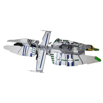 Sci-Fi Capital Star Frigate Building Kit | UCS-Scale LEGO-Compatible MOC - 1