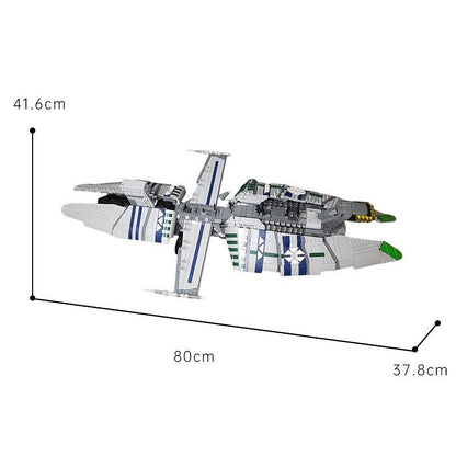Sci-Fi Capital Star Frigate Building Kit | UCS-Scale MOC - 5