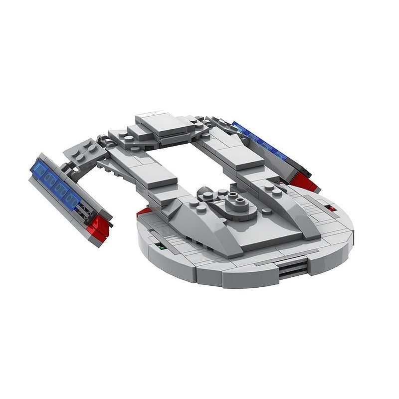 Sci-Fi Deep Space Cruise MOC Spaceship Building Kit | Exploration Vessel - 4
