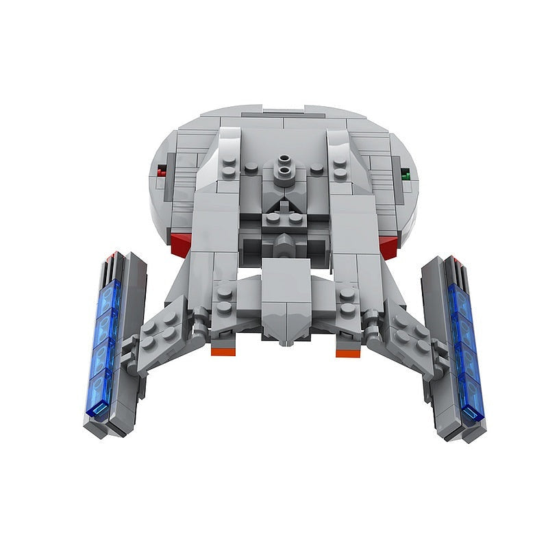 Sci-Fi Deep Space Cruise MOC Spaceship Building Kit | Exploration Vessel - 5