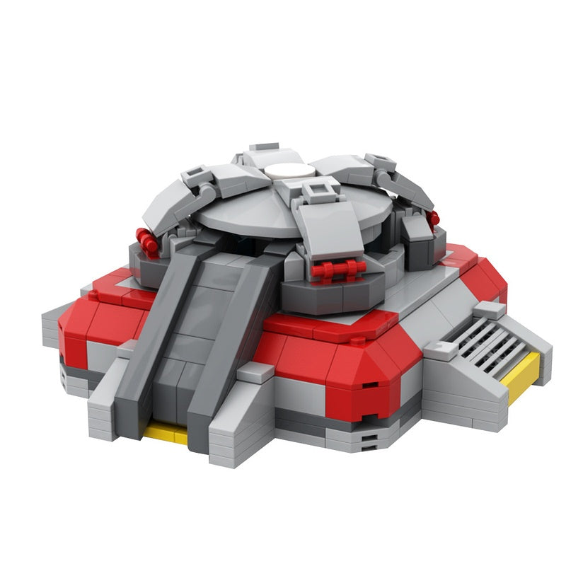 Sci-Fi Defense Bunker Building Kit | LEGO-Compatible Military Outpost MOC - 3