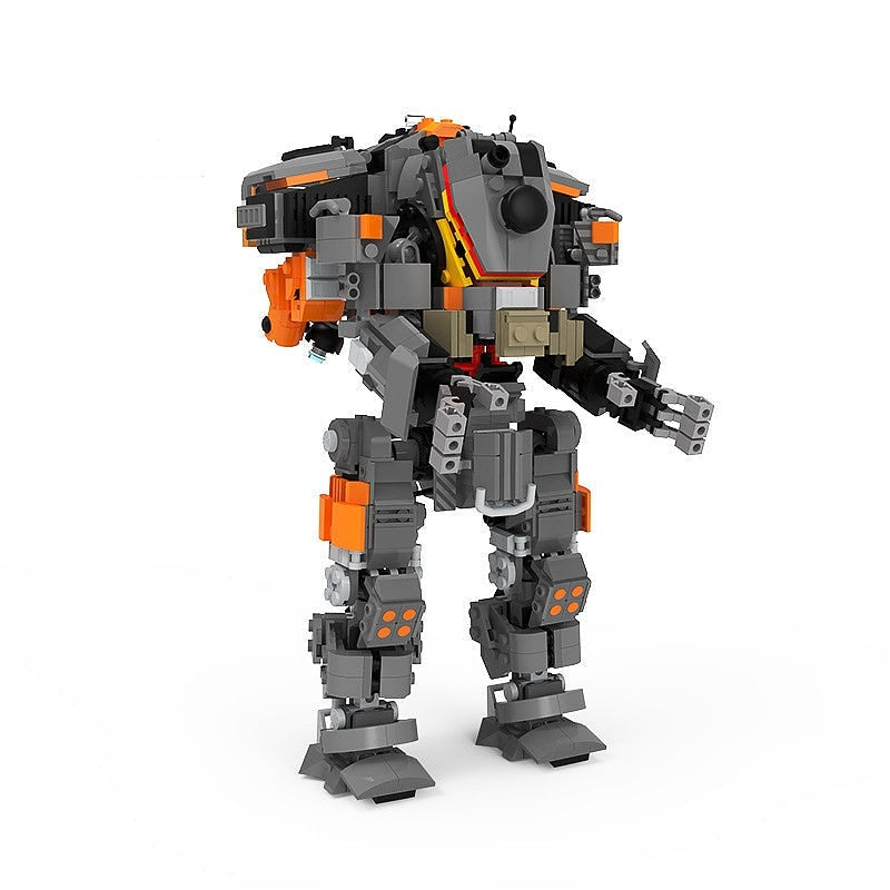 Sci-Fi Fire Arsenal Heavy Mecha MOC Building Kit | Combat Robot - 1
