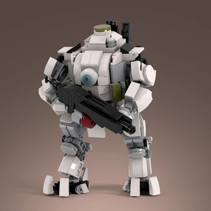 Sci-Fi Frontier Vanguard Mech Building Kit | LEGO-Compatible MOC - 1