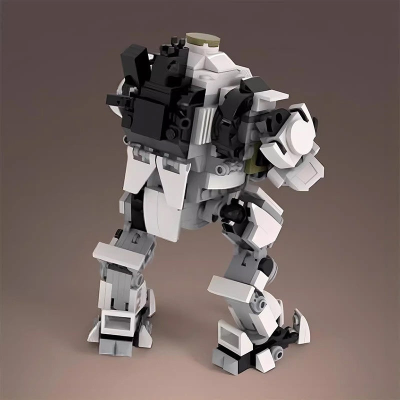 Sci-Fi Frontier Vanguard Mech Building Kit | LEGO-Compatible MOC - 4